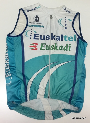 chaleco 1998 euskaltel euskadi ajuria