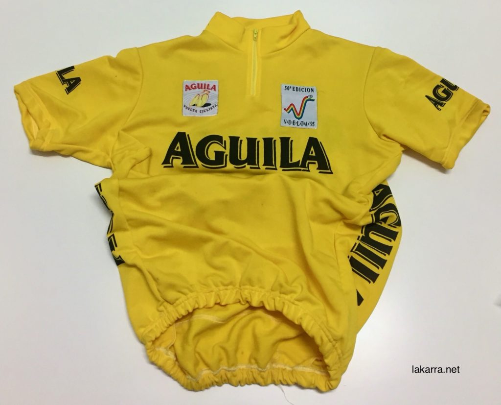 maillot 1995 vuelta españa aguila