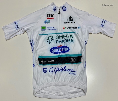 maillot 2014 omega pharma 54 vuelta pais vasco regularidad kwiatkowski ilizarra
