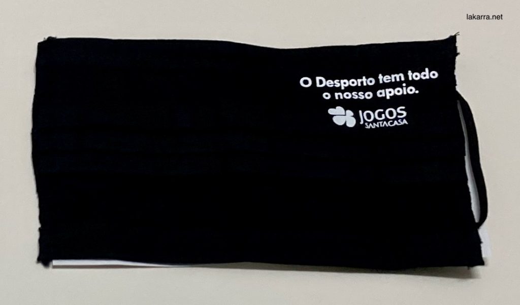 mascarilla 2020 jogos v portugal